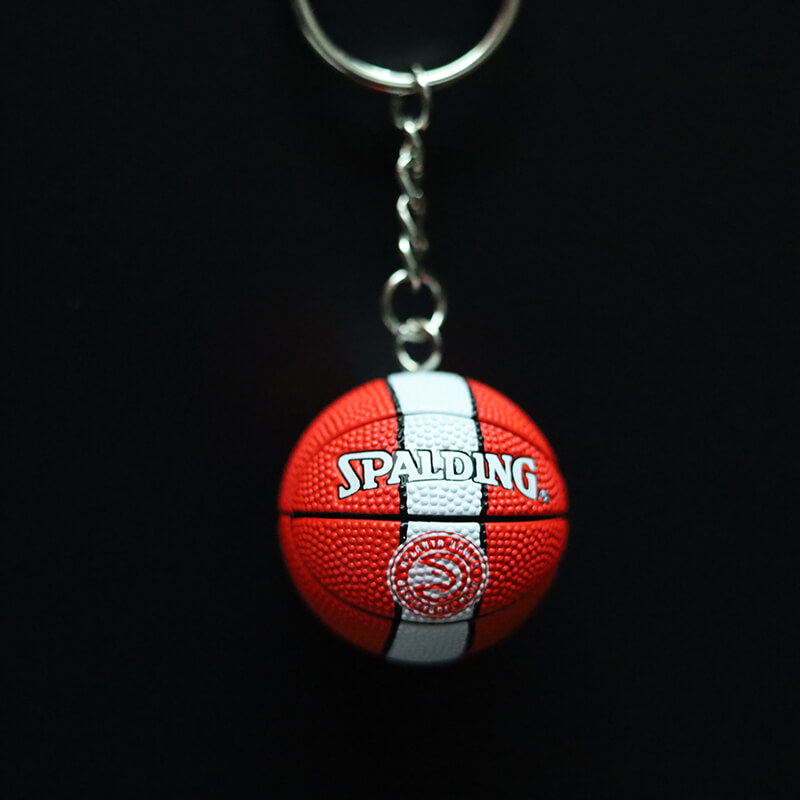 NBA Keychain Basketball Atlanta Hawks