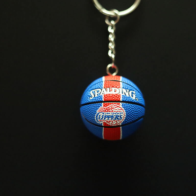 NBA Keychain Basketball Los Angeles Clippers