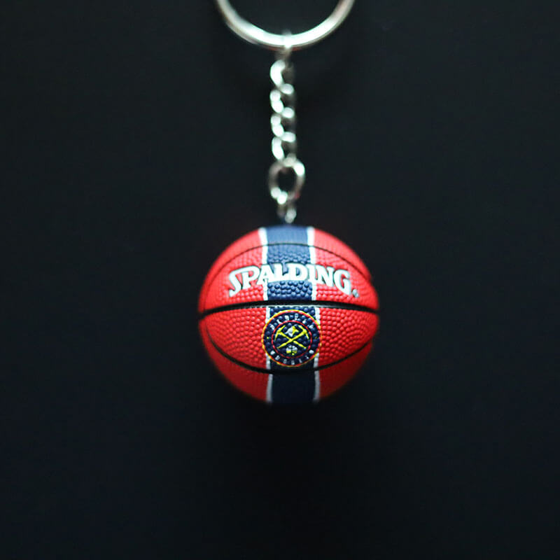 NBA Keychain Basketball Denver Nuggets