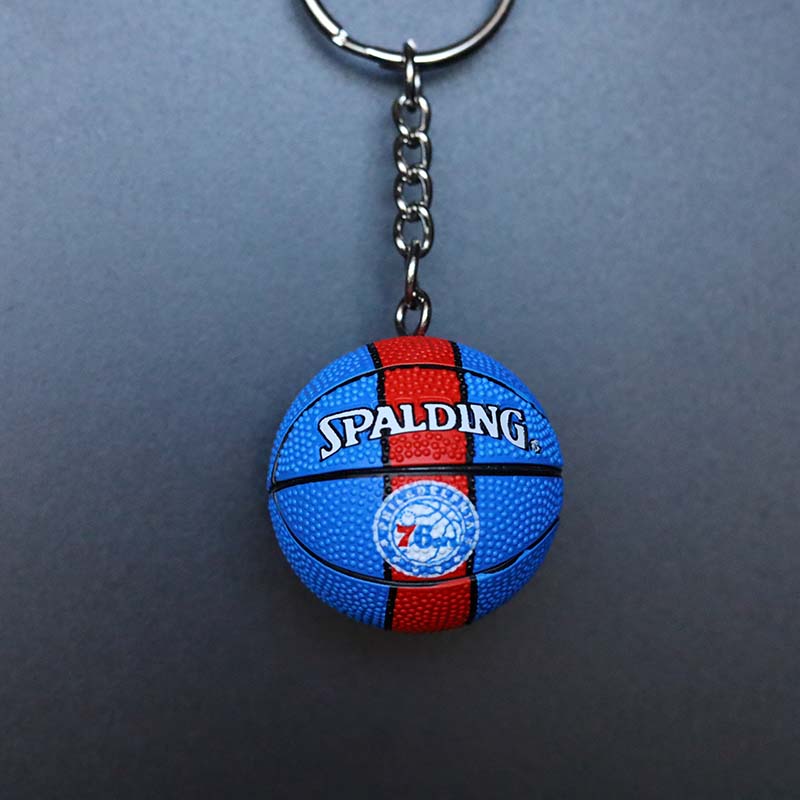 NBA Keychain Basketball Philadelphia 76ers